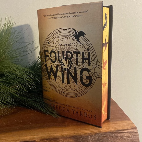 Fourth Wing - First Edition- custom sprayed edges - Picture 1 of 5